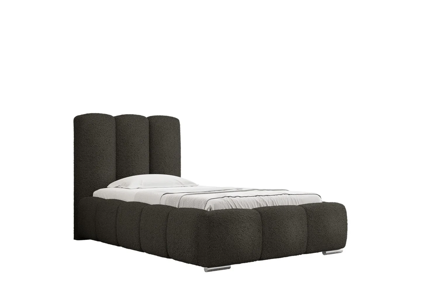 Gioia Sängram med Förvaring 90x200 cm - Grå