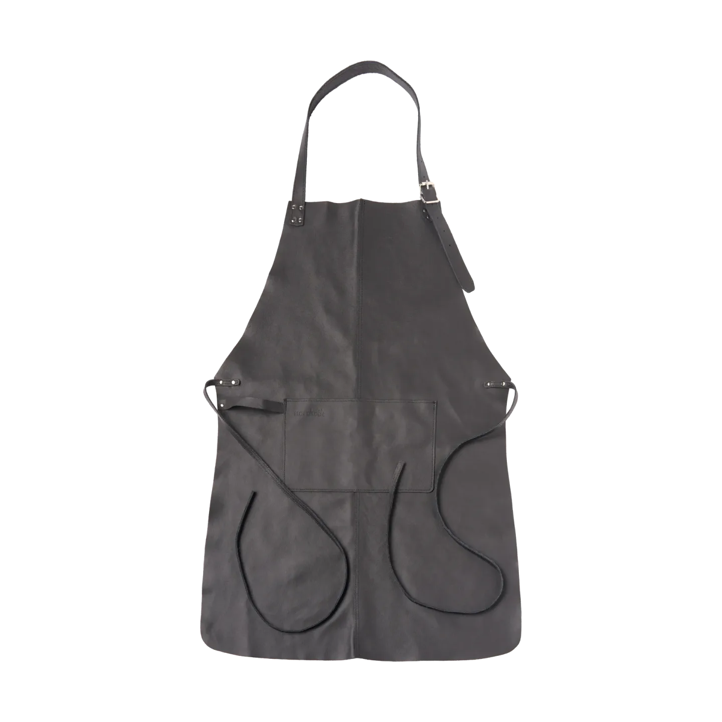 Nordwik Nordwik Schürze Leder Schwarz