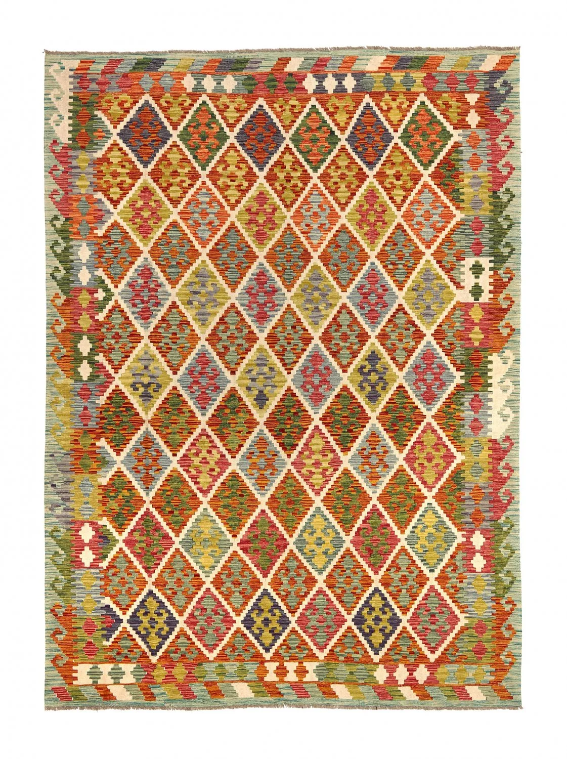 Orientalsk kelimteppe 291 x 210 cm (Størrelse: 291 x 210 cm)