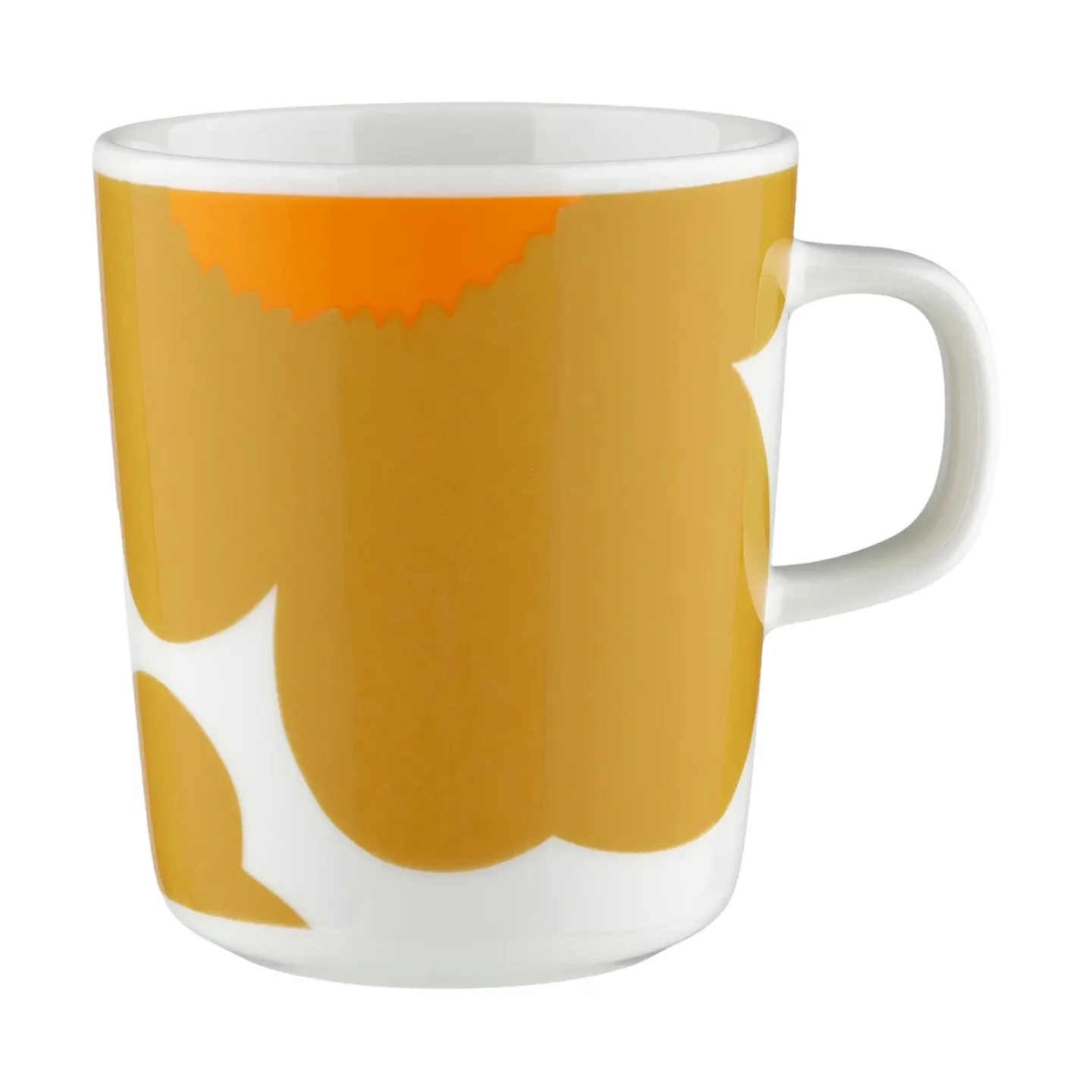 Marimekko Iso Unikko Tasse 25 cl Weiß-Beige