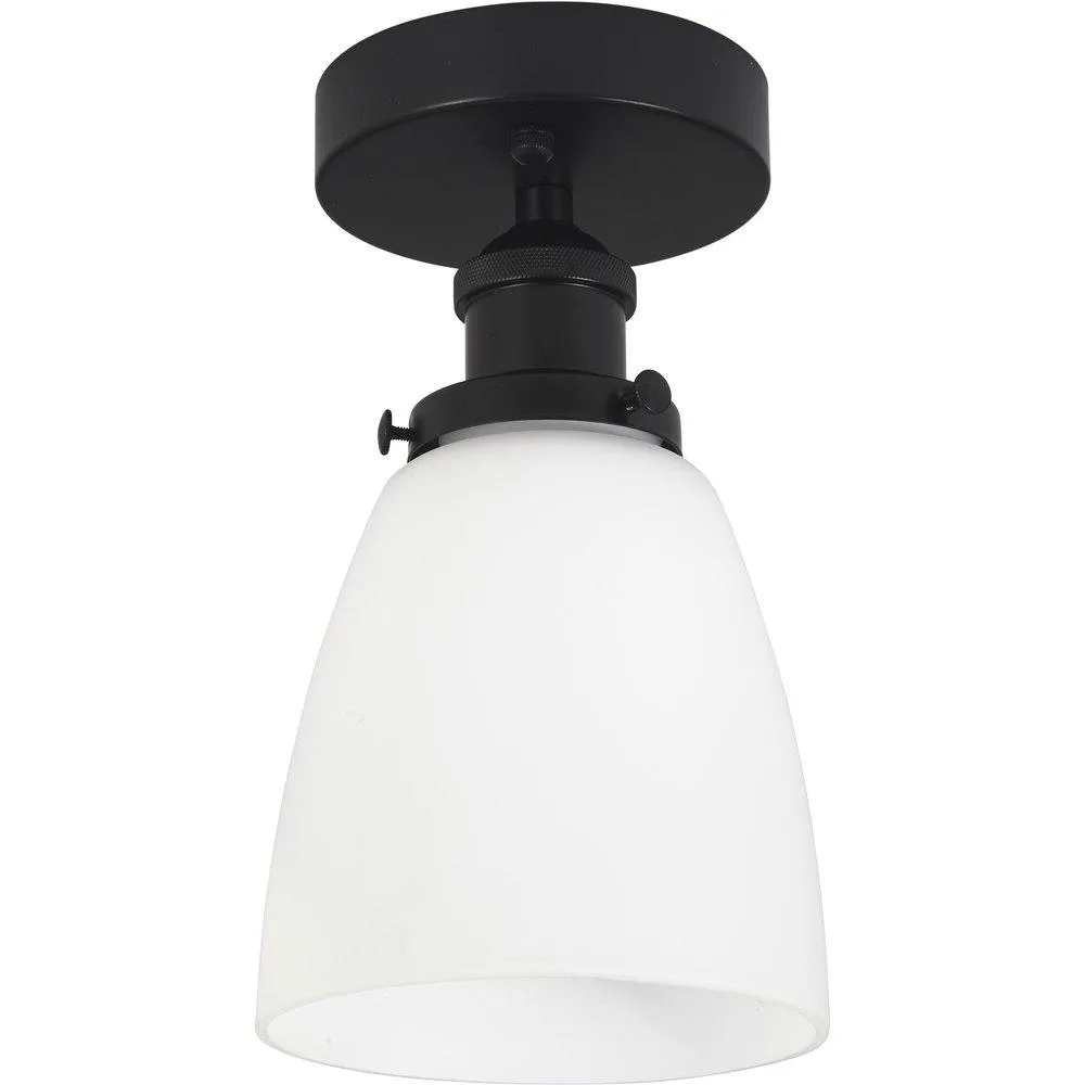 Kappa taklampa Svart Opal - Pr Home