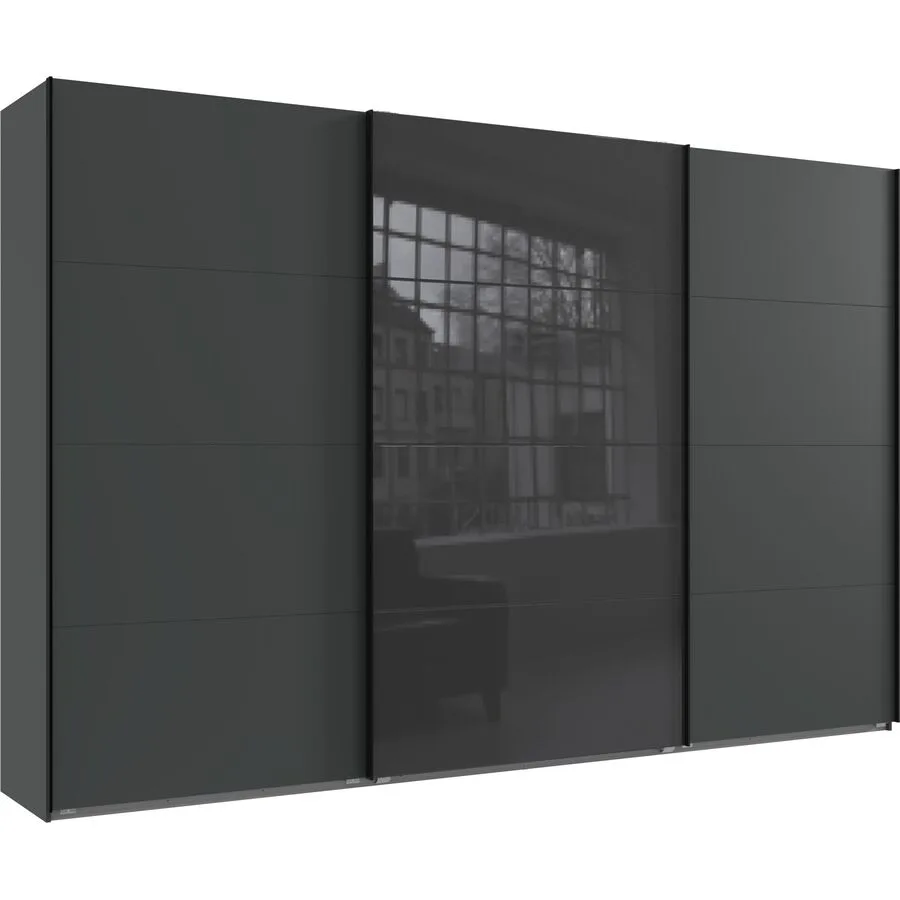 Kleiderschrank Neord graphit Holzwerkstoff B 360 cm