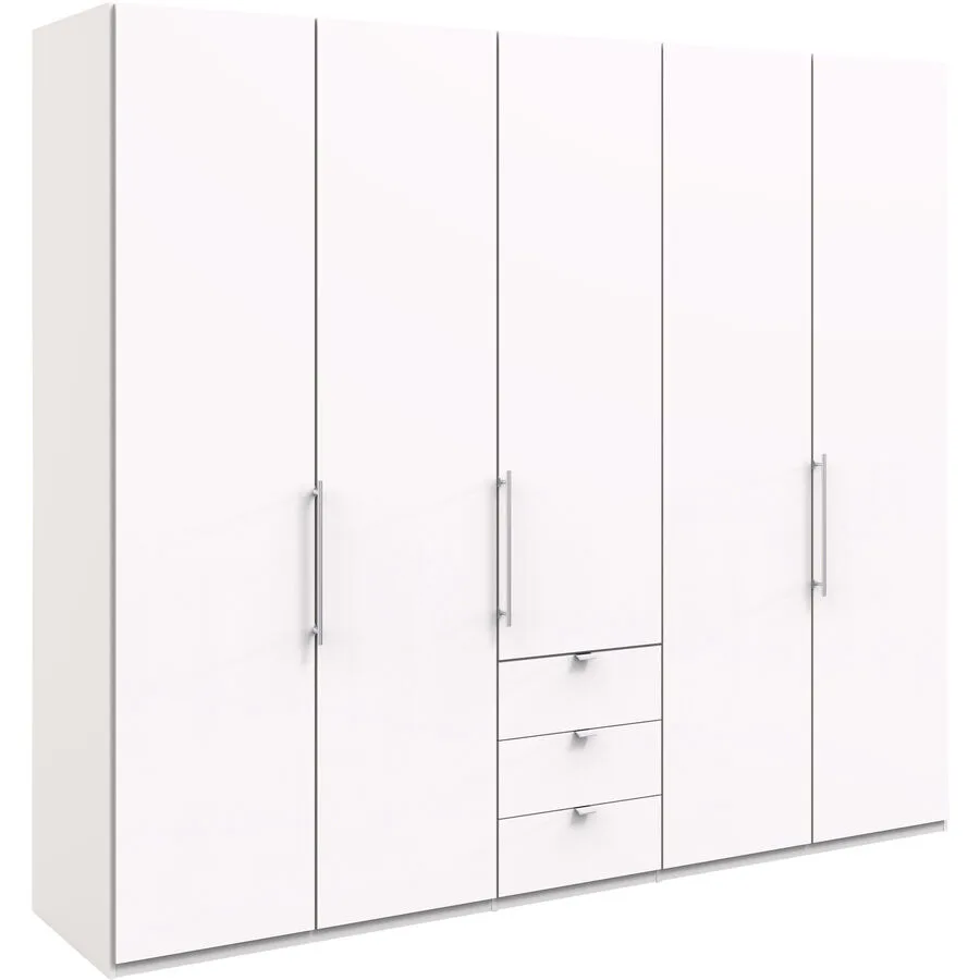 Kleiderschrank Folt weiss Holzwerkstoff B 250 cm