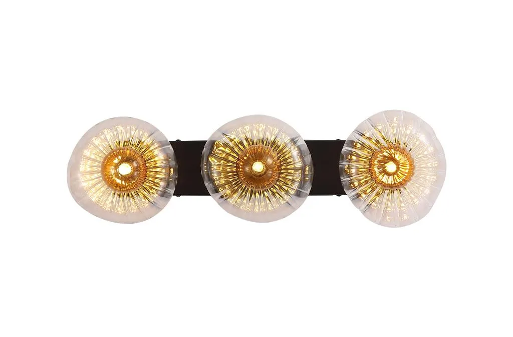 Searchlight - Sunbeam 52cm - Vägglampa - Transparent/svart