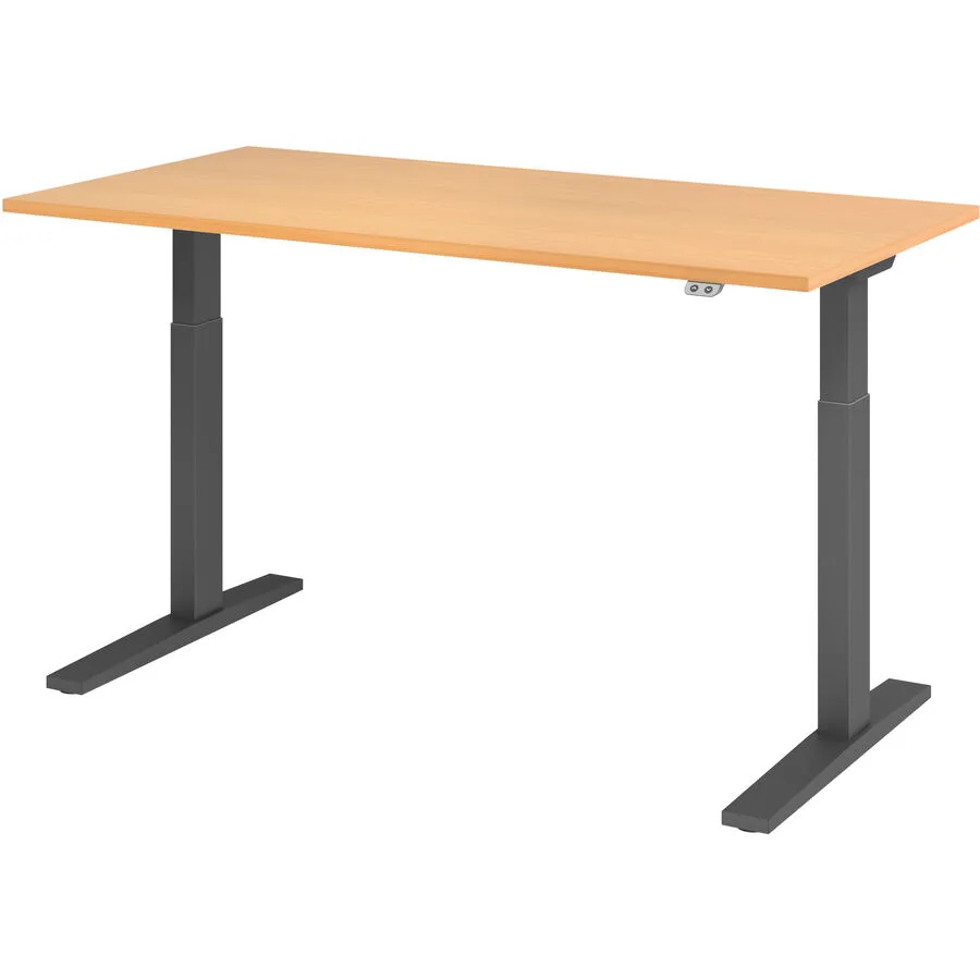 Schreibtisch Office buche Holzwerkstoff B 160 T 80 cm