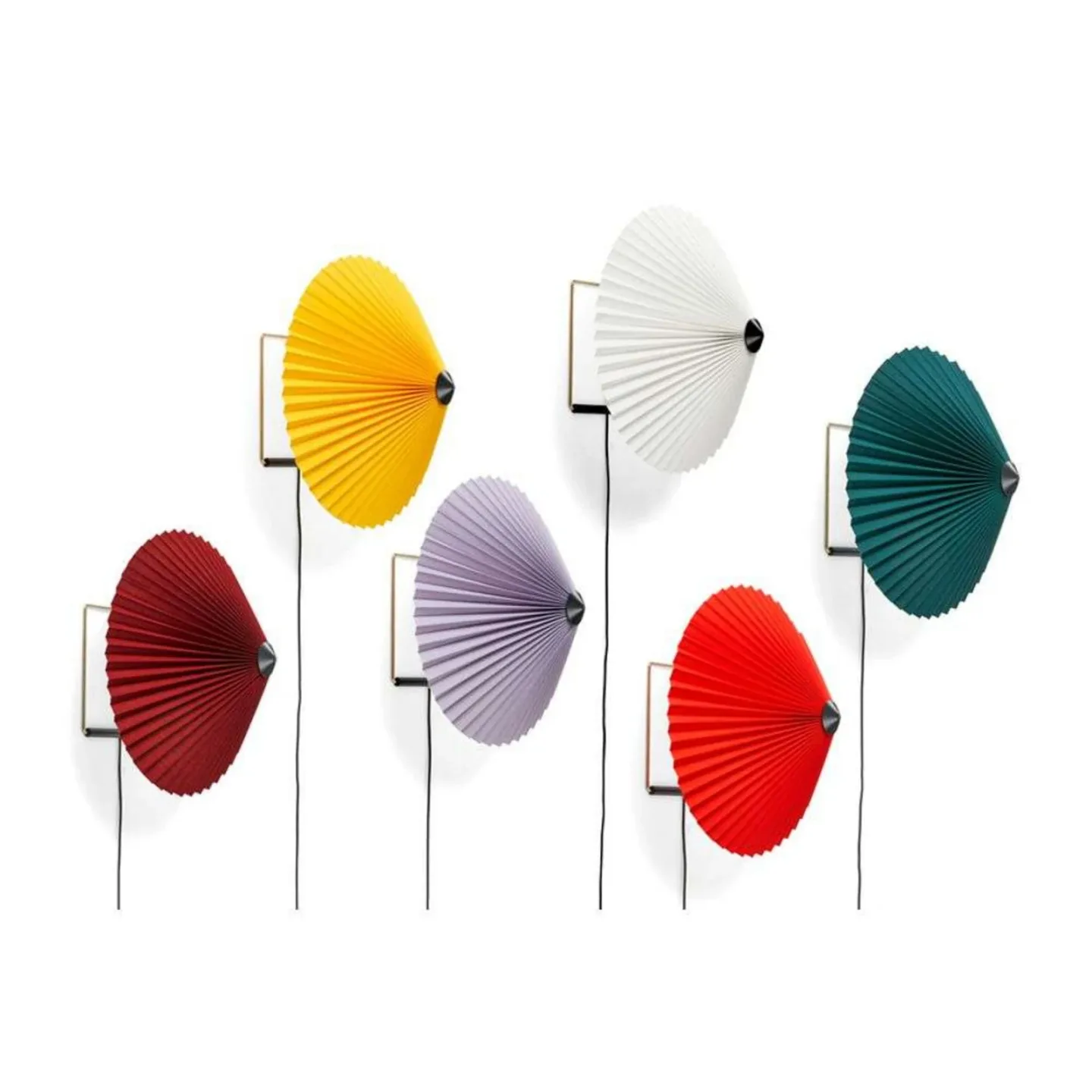 Matin 380 Wandleuchte Oxide Red - HAY - Wohnzimmer - Metall