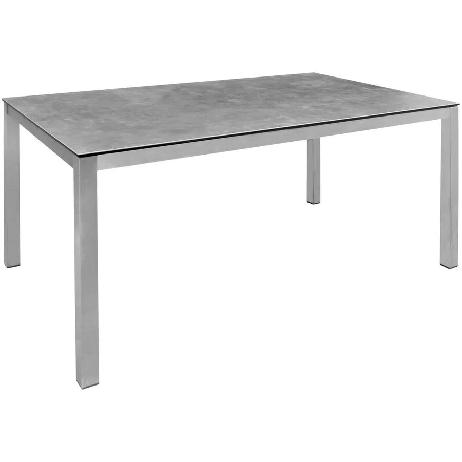 Gartentisch Bermuda Grau/Braun Keramik 150 cm