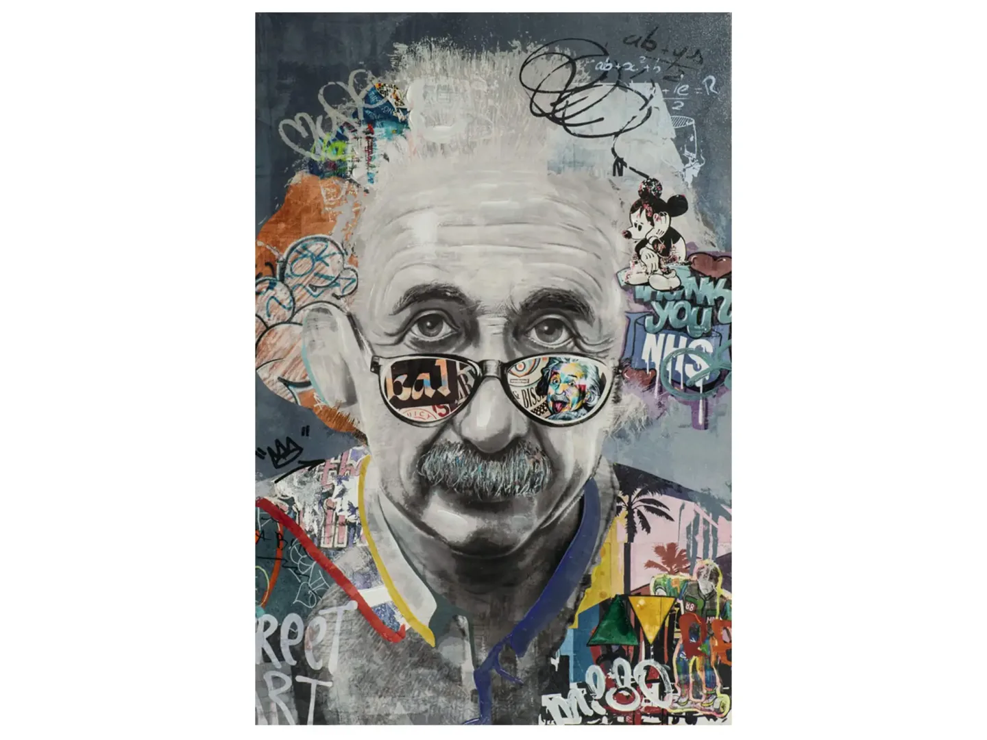 image LAND Bild Pop Art Albert Einstein | Schubiger Möbel