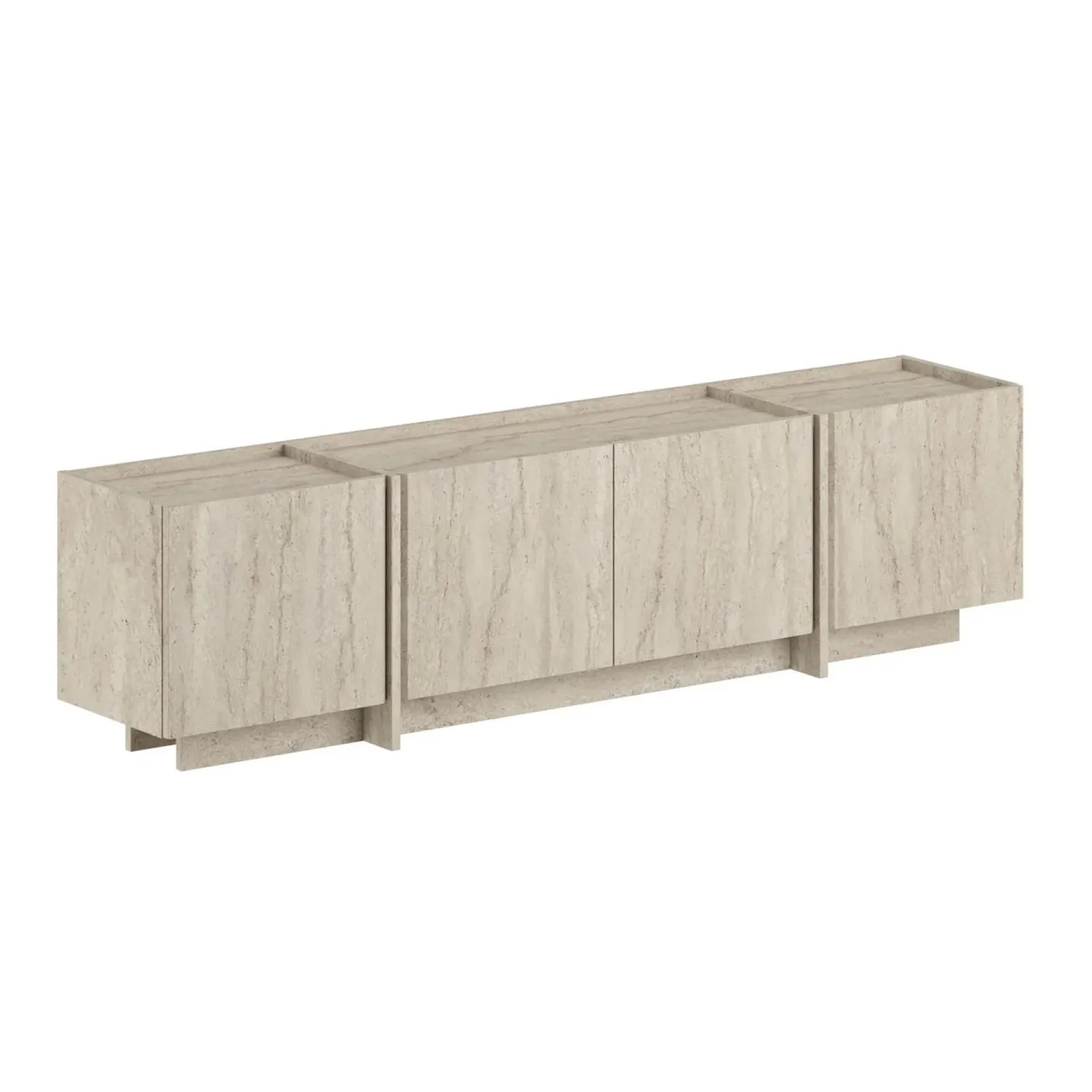 Sylvenn TV-bänk 180 cm - Travertin