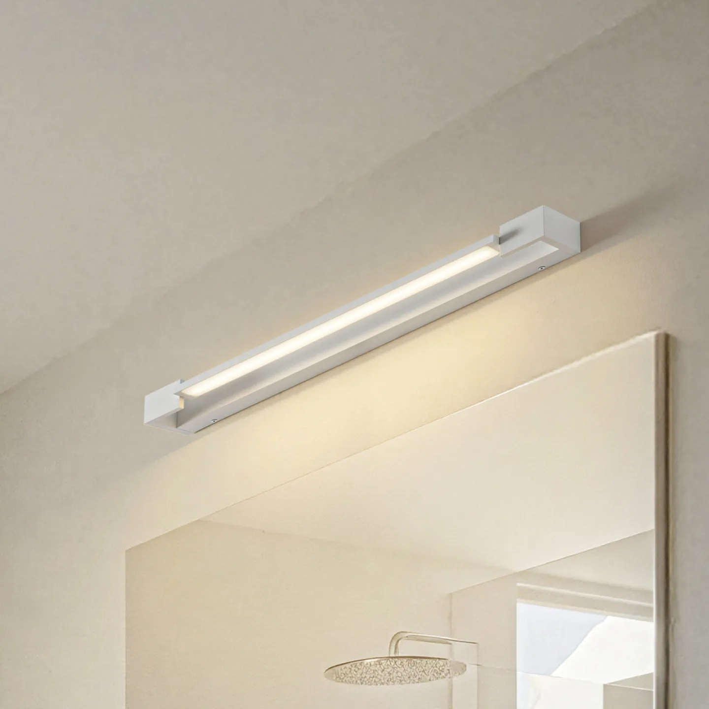 Jora Wandleuchte L60 White - Arcchio - Badezimmer - Modern - Aluminium - Eckig