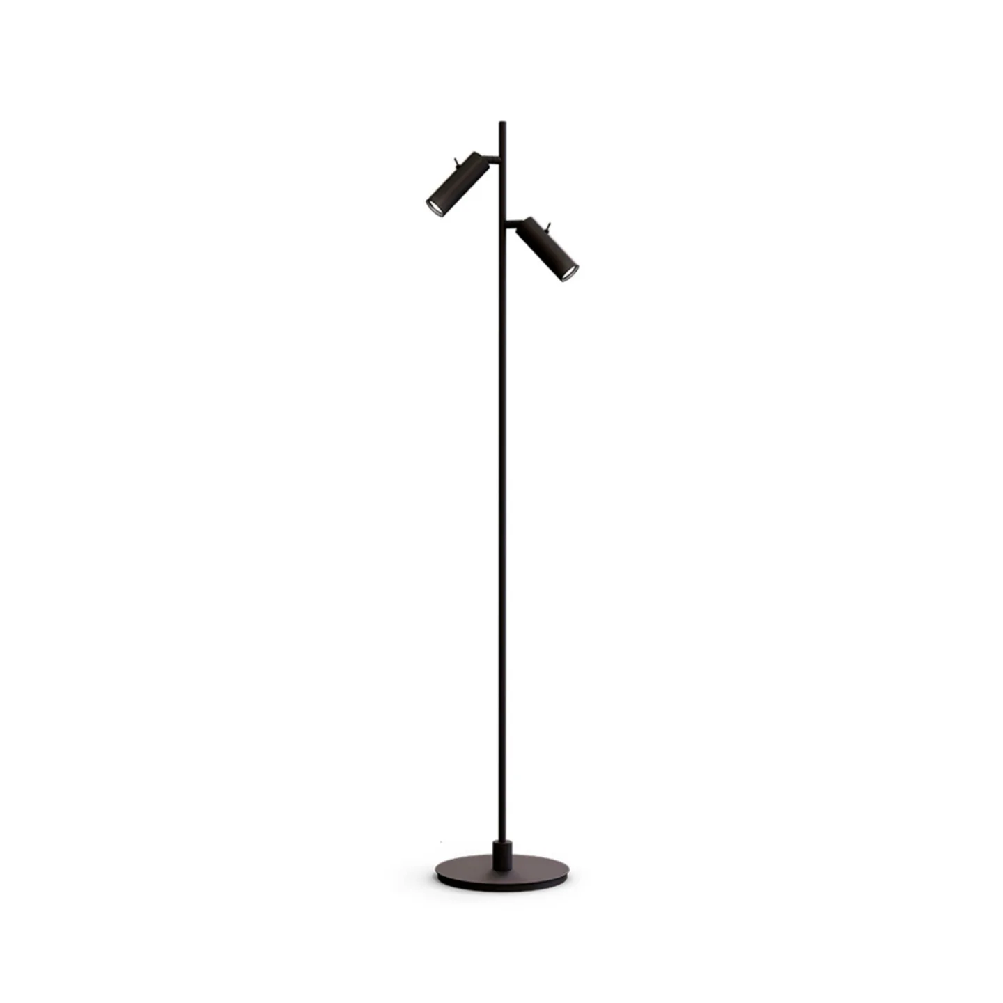 Pipeline 2 Stehleuchte Matt Black - Herstal - Wohnzimmer - Metall