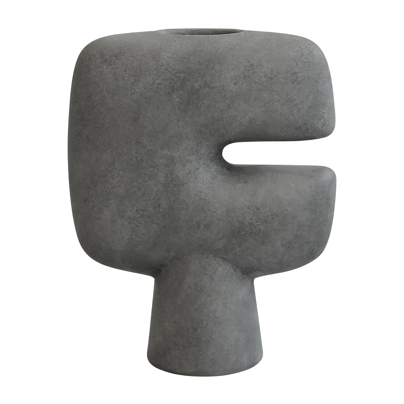 101 Copenhagen Tribal Vase mini Dunkelgrau