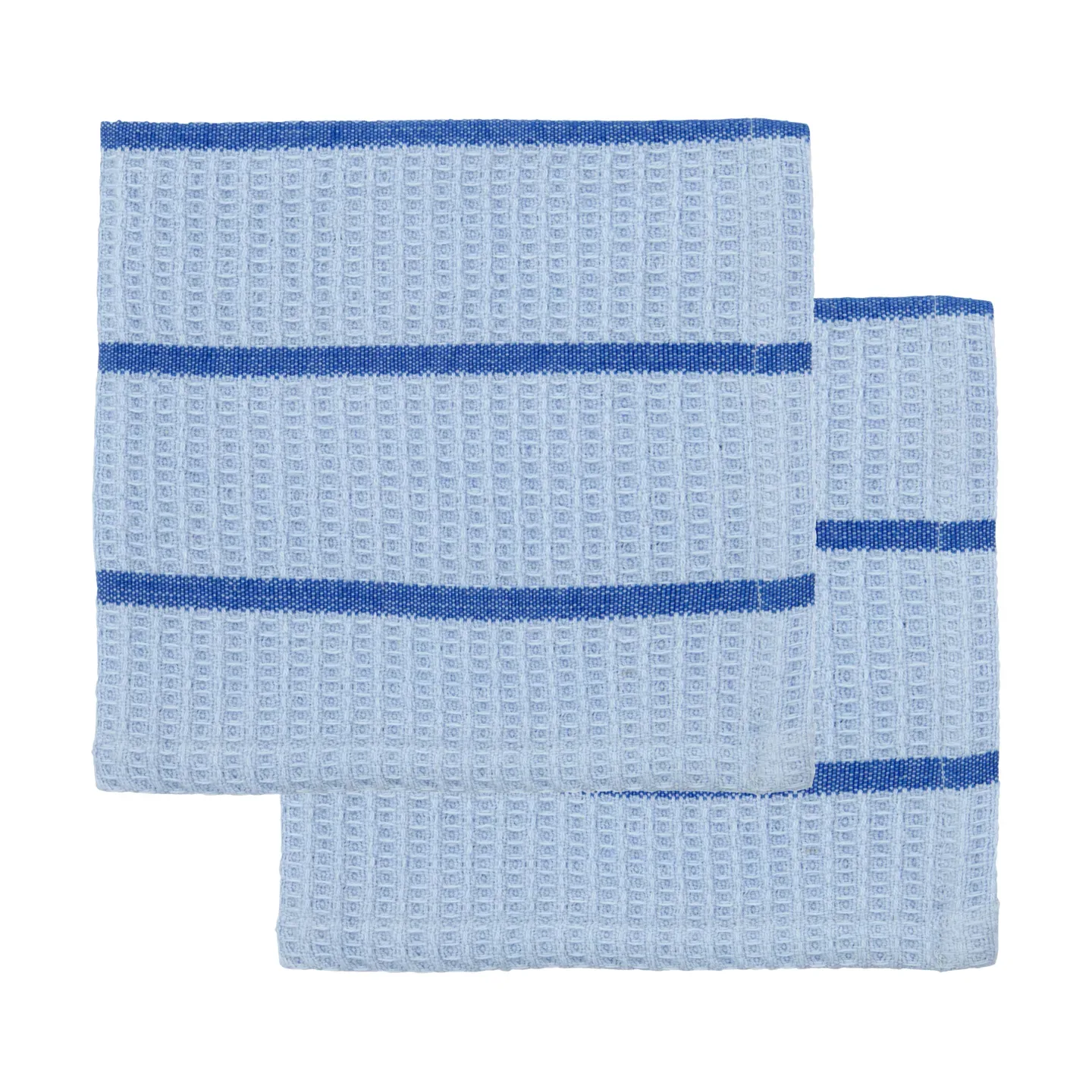 House Doctor Rena Spültuch Hellblau-blau, 30x30 cm, 2er Pack