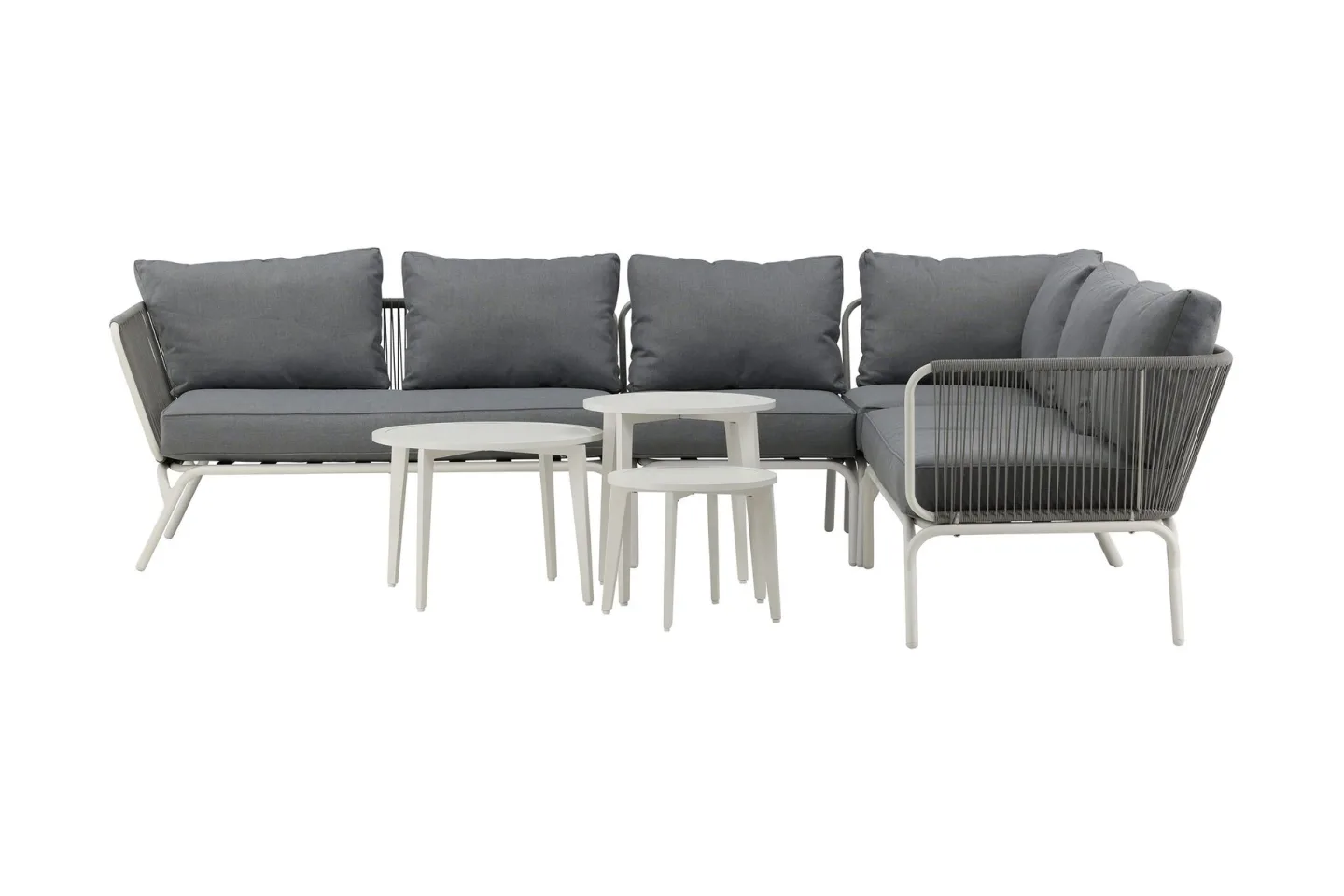 Roxo Hörnsoffa Vit - Venture Home