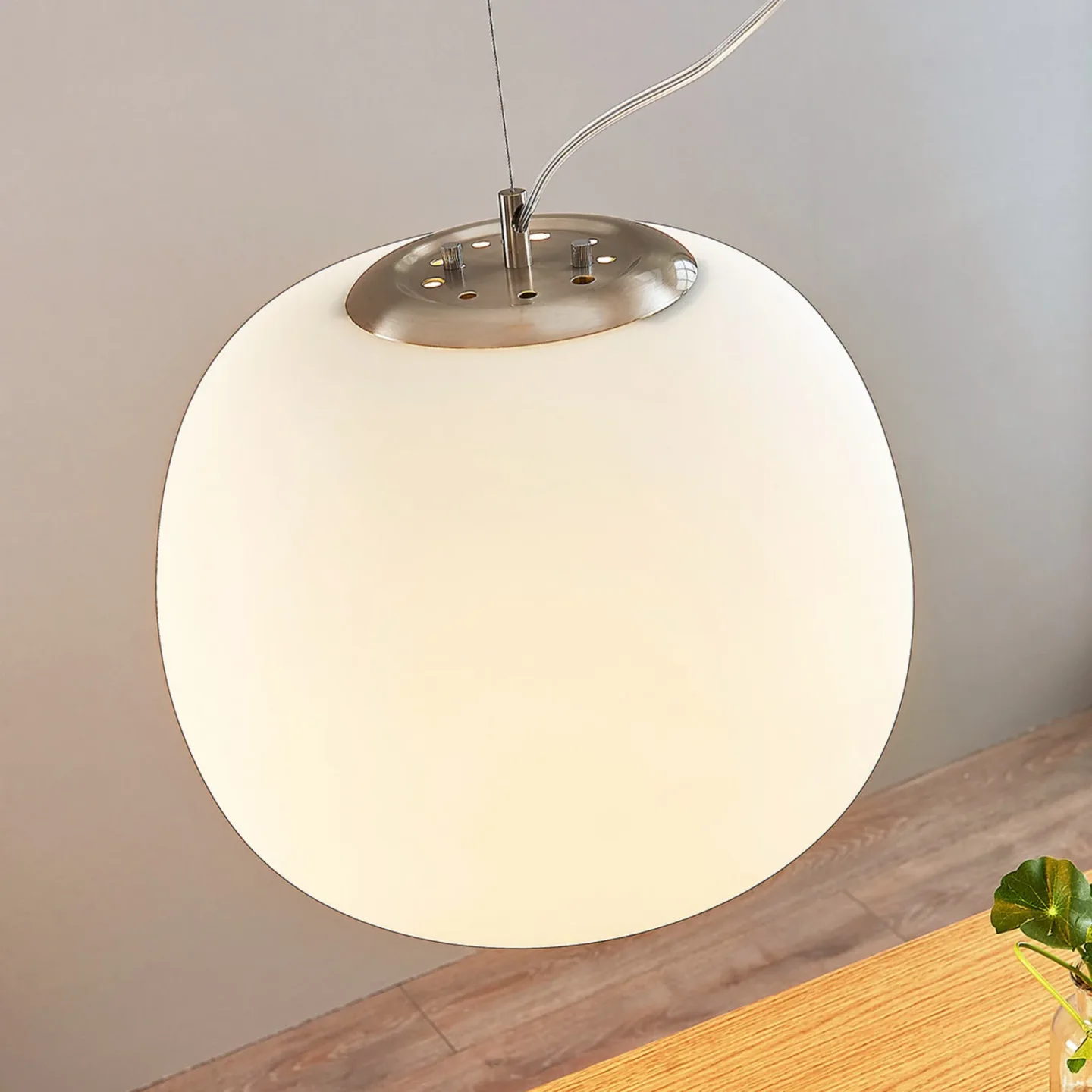 Ginevra Pendel White - Lindby - Køkken - Moderne - Glas - Med én lyskilde