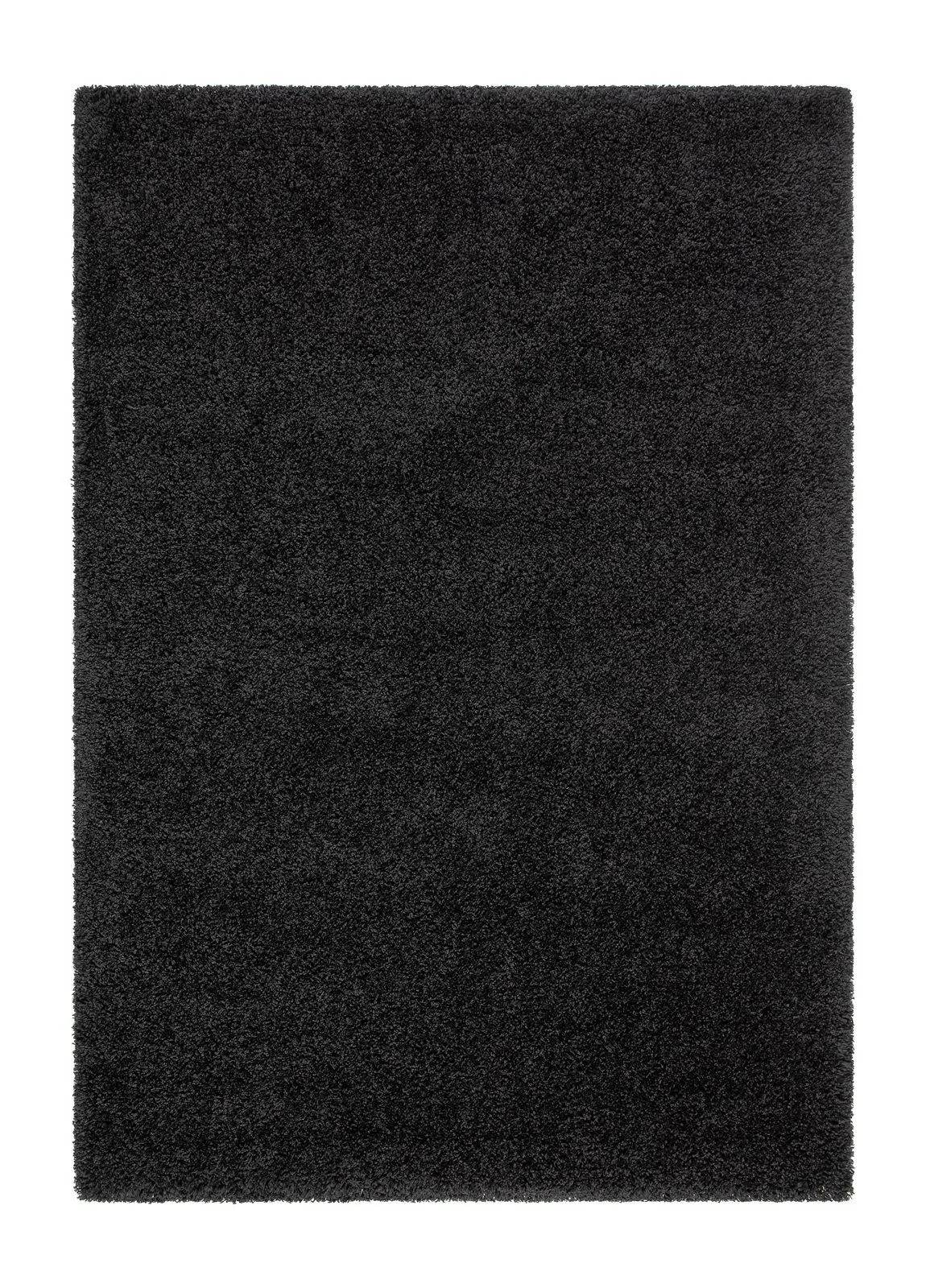Lounge Ryamatta 160x230 cm Rektangulär - Svart