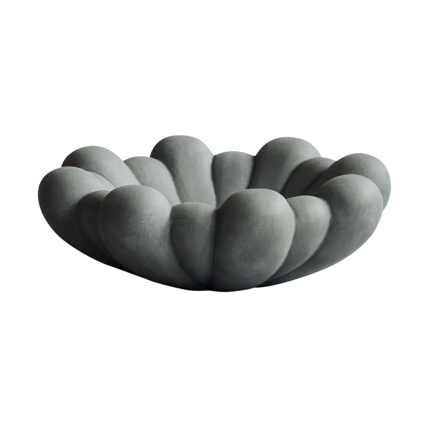 101 Copenhagen Bloom Tray Schale medio Ø28,5 cm Dark grey