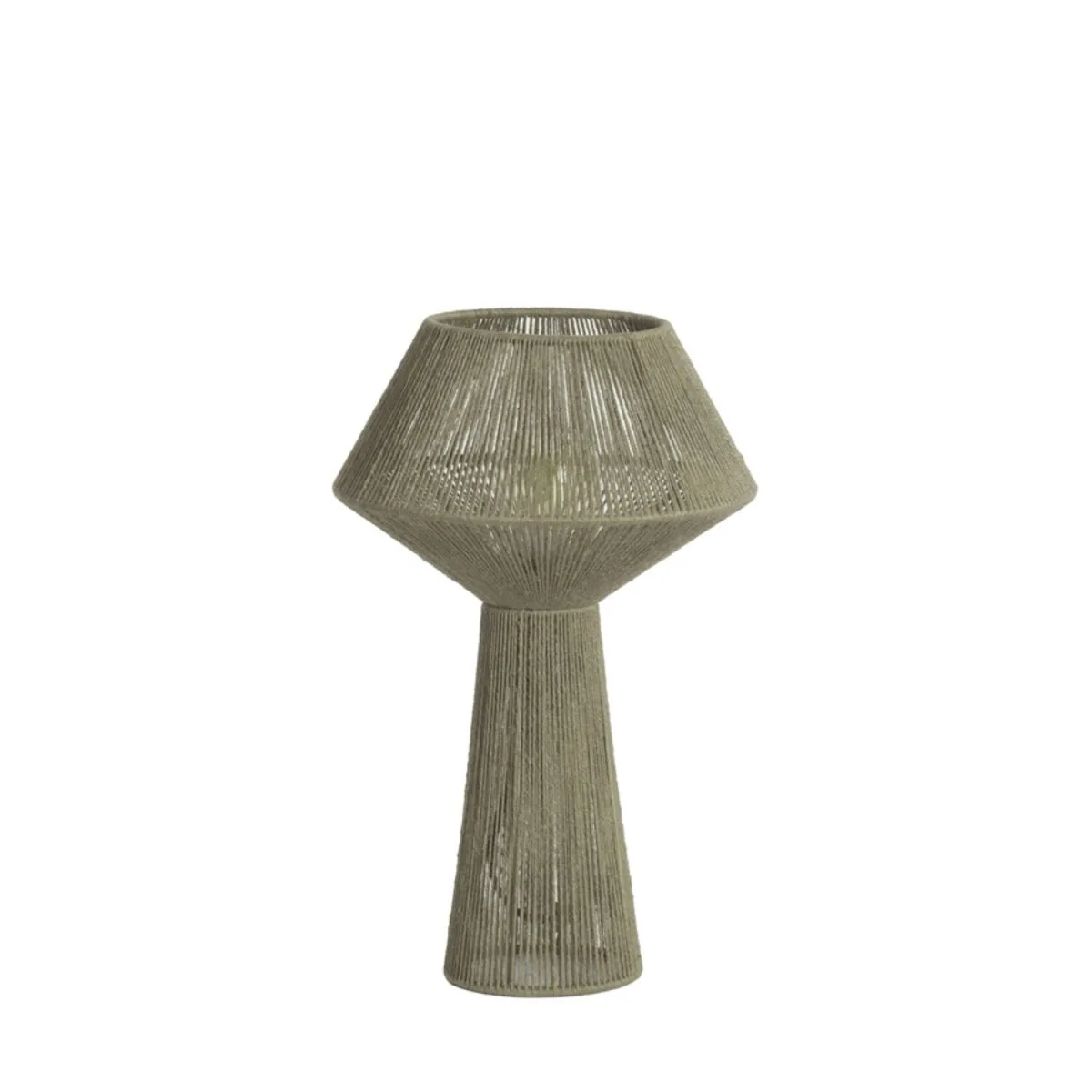 Light & Living - Fugia 47cm - Bordslampa - Grön