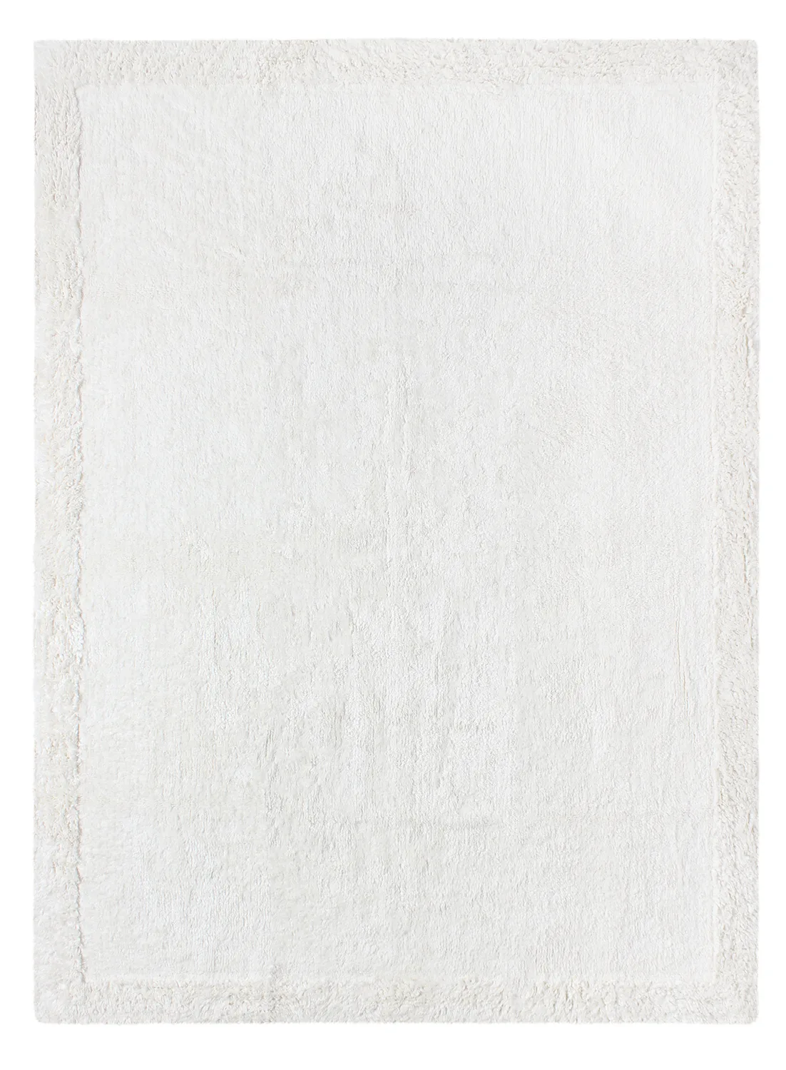 Ryetepper - Ebba Natural Cotton Shaggy (offwhite) (Størrelse: 200 x 290 cm)