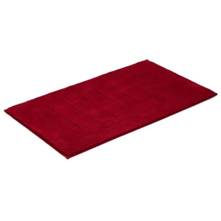 Vossen Badteppich Exclusive rubin Baumwolle 67 x 120 cm Rechteckig