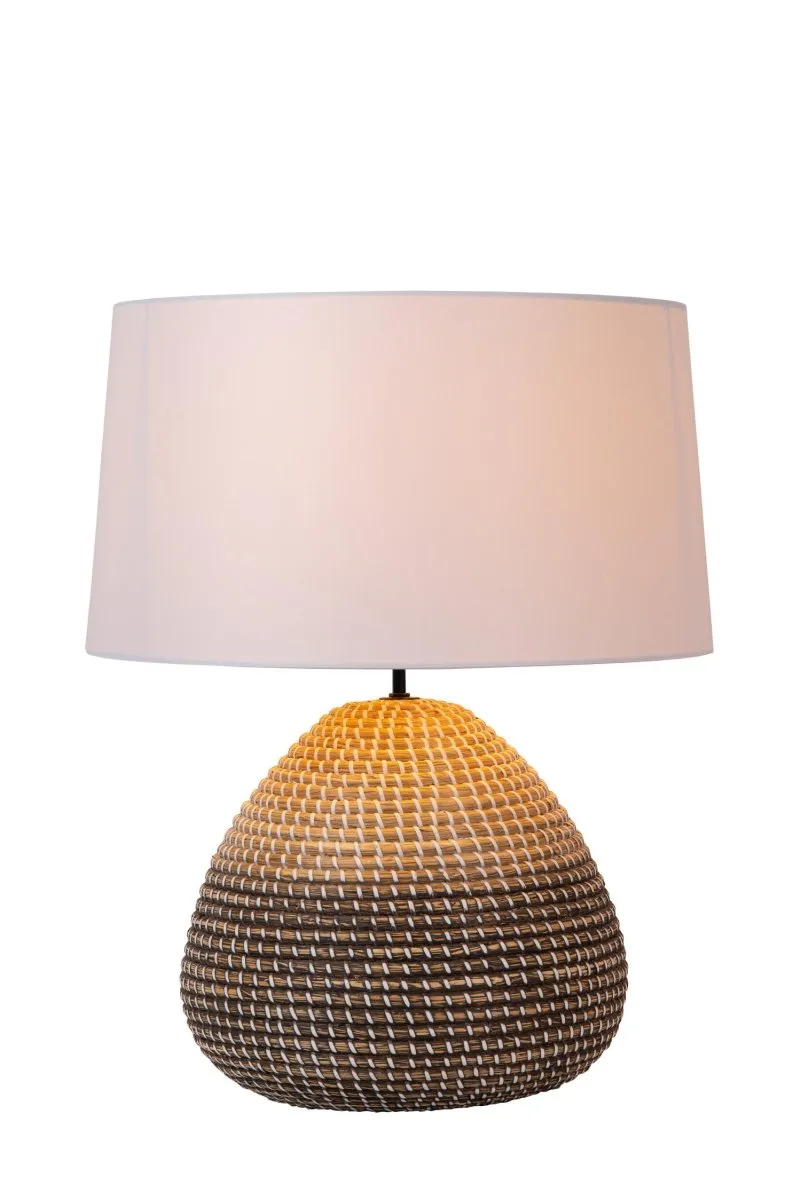 Lucide - Maduka 54cm - Bordslampa - Natur
