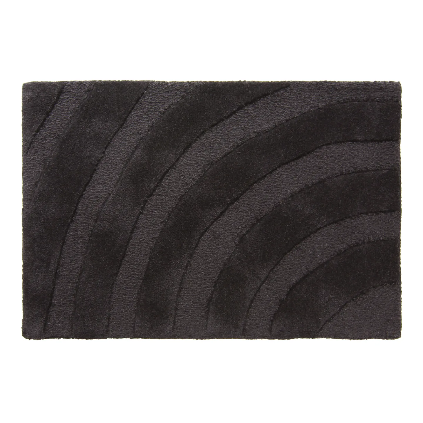Dørmatte - Tielo (svart) (Størrelse: 60 x 90 cm)