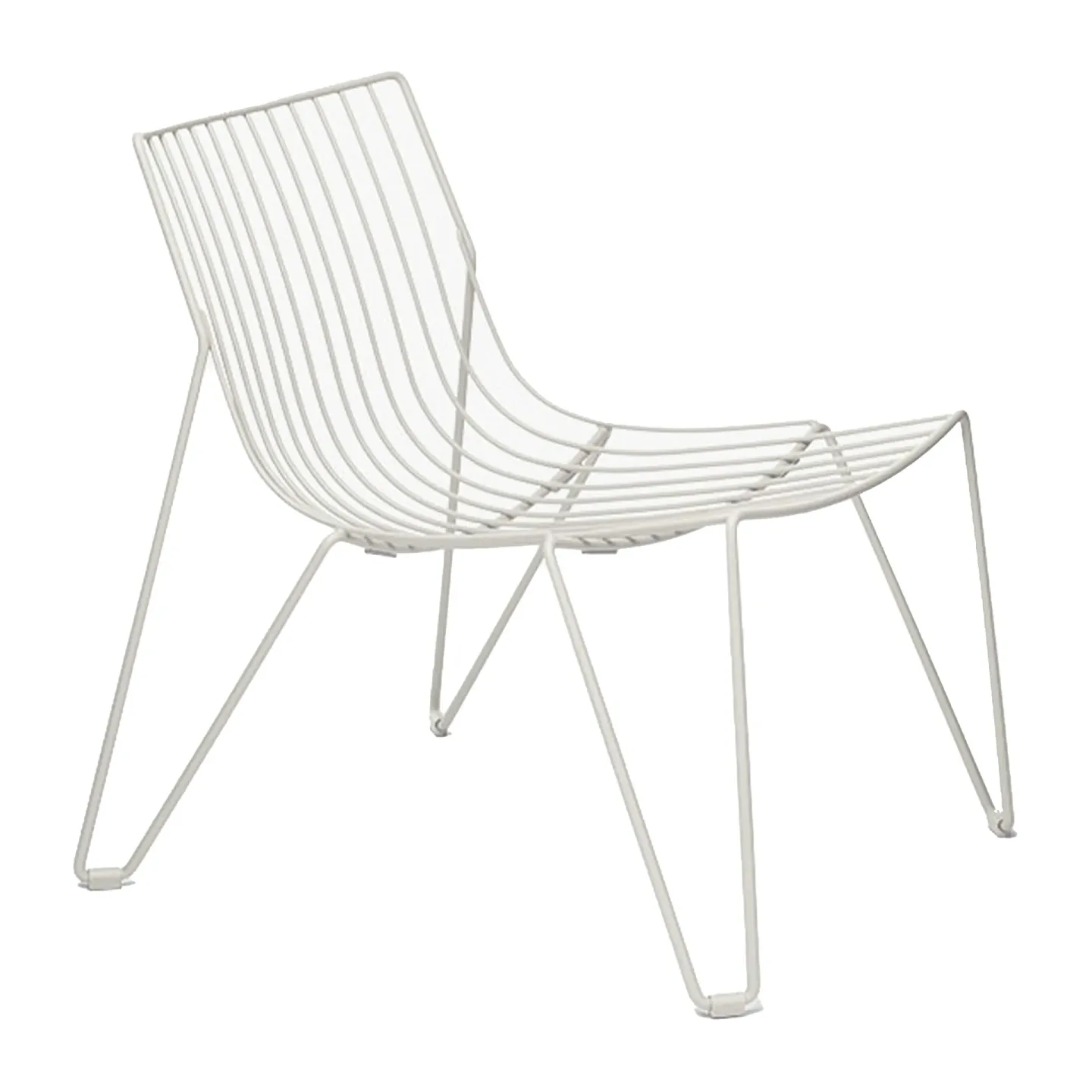 Massproductions Tio easy chair Loungesessel White