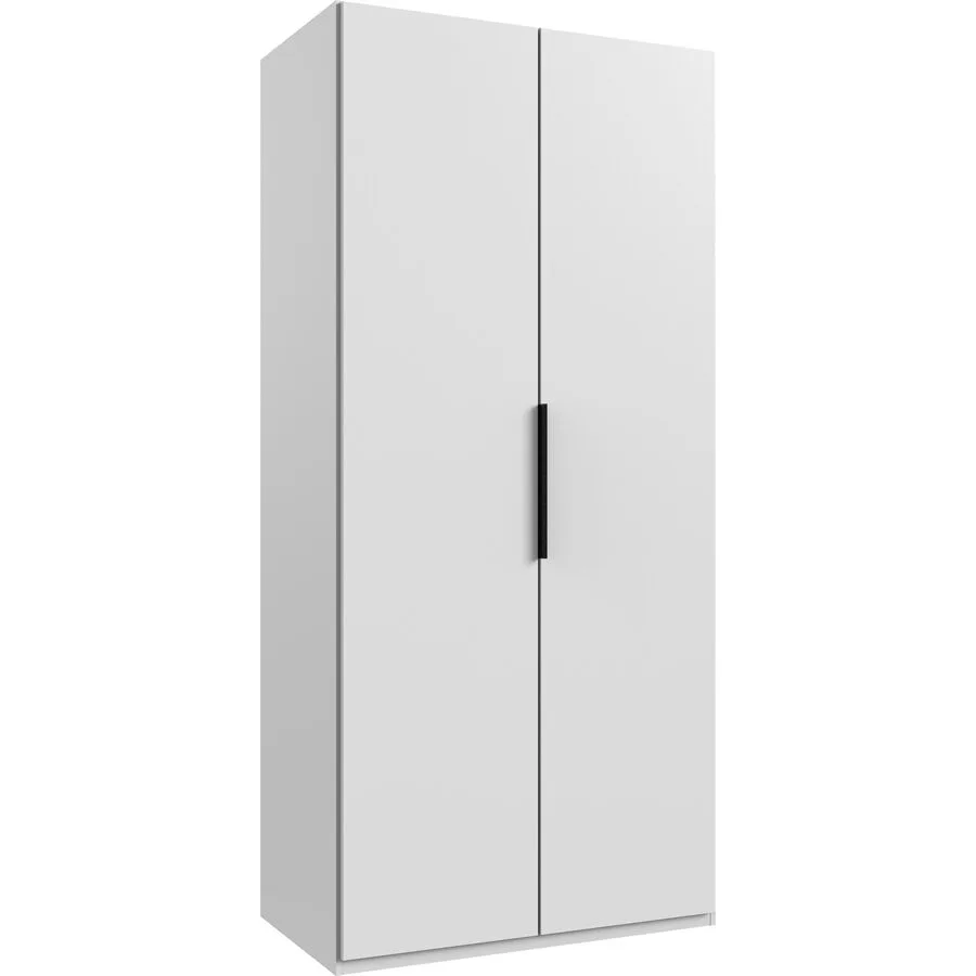 Kleiderschrank Sanko weiss Holzwerkstoff B 100 cm