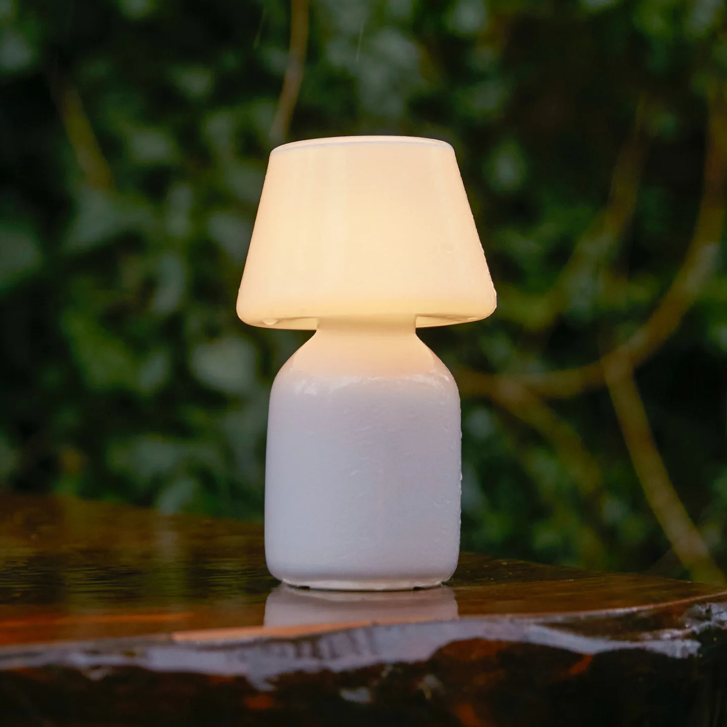 Apollo Portable Tischleuchte - HAY - Wohnzimmer - Design - Glas - Mit Schirm