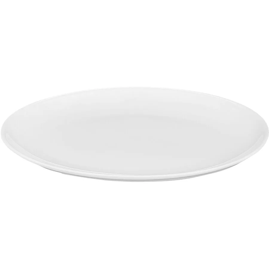 Servierplatte Bone China Weiss Porzellan