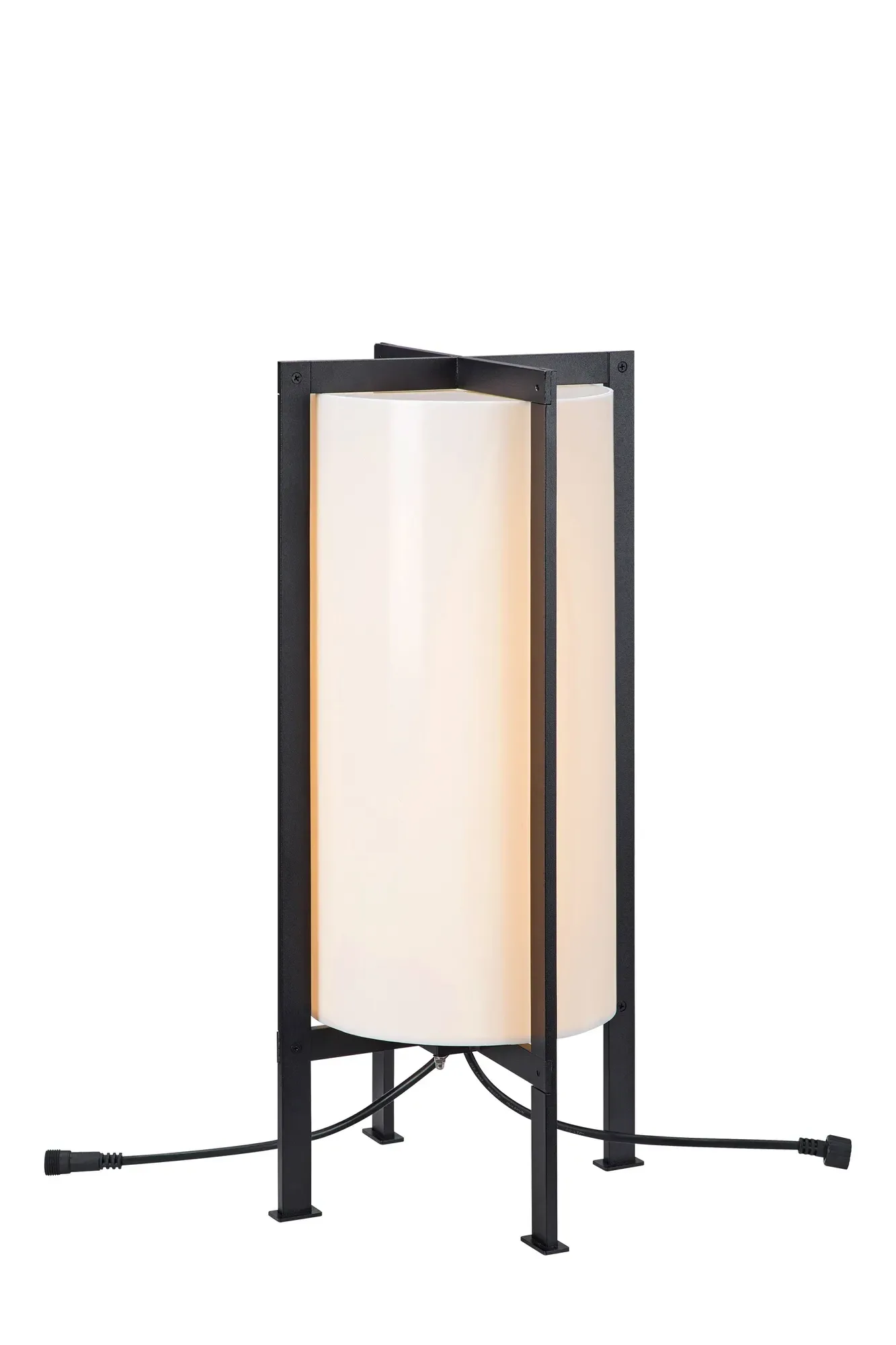 Garden 24 Frame Stehlampe Weiß/Schwarz