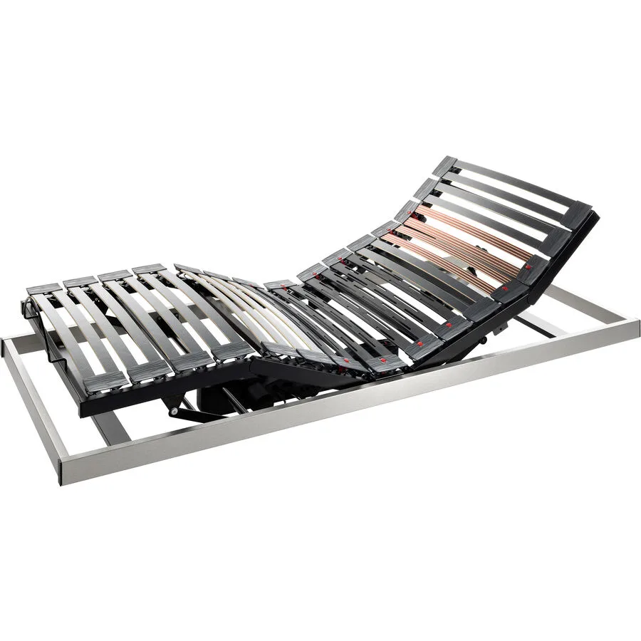 Robusta Einlegerahmen mit Motor Top Flex Prestige VI Triomat grau Holzwerkstoff 90 x 200 cm Elektrisch