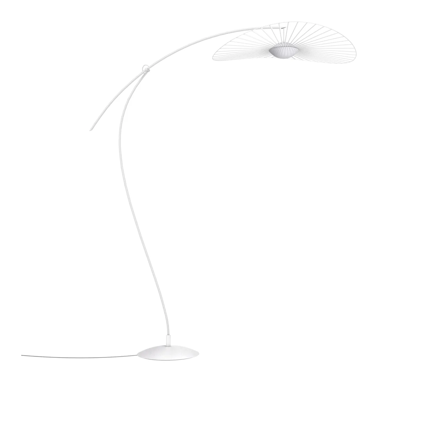 Petite Friture - Vertigo Nova Floor Lamp White - Båglampor - Constance Guisset - Vit