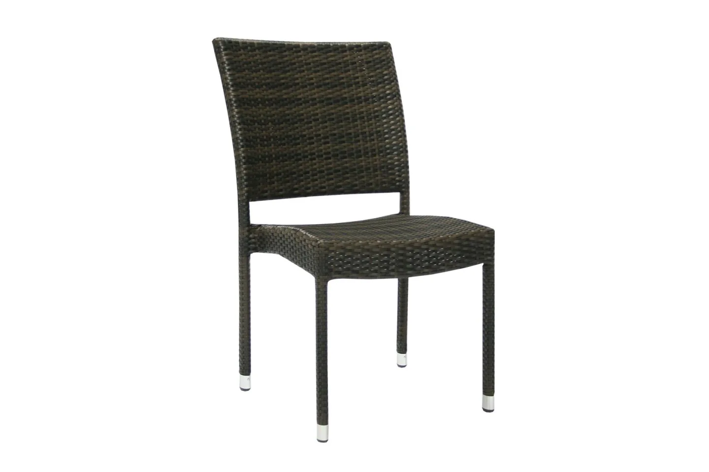 Utestol WICKER-3 60x495xH925cm färg: mörkbrun -