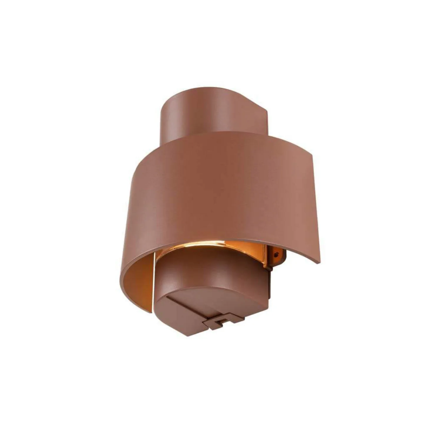 Photoni Cyl Außenwandleuchte, Cylindrical Rost - SLV - Terrasse - Aluminium