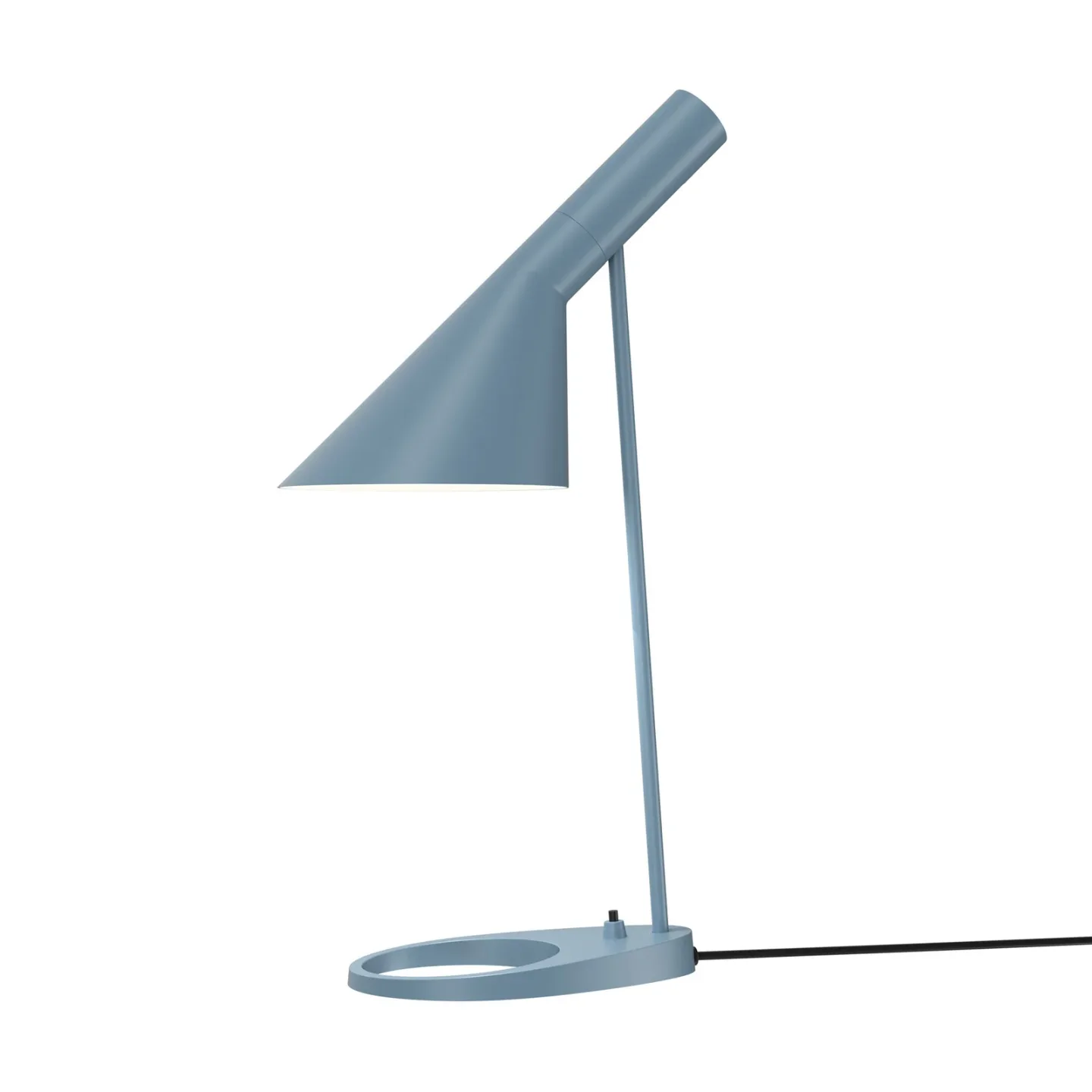 AJ Mini Tischleuchte Dusty Blue - Louis Poulsen - Wohnzimmer - Design - Metall - Einflammig