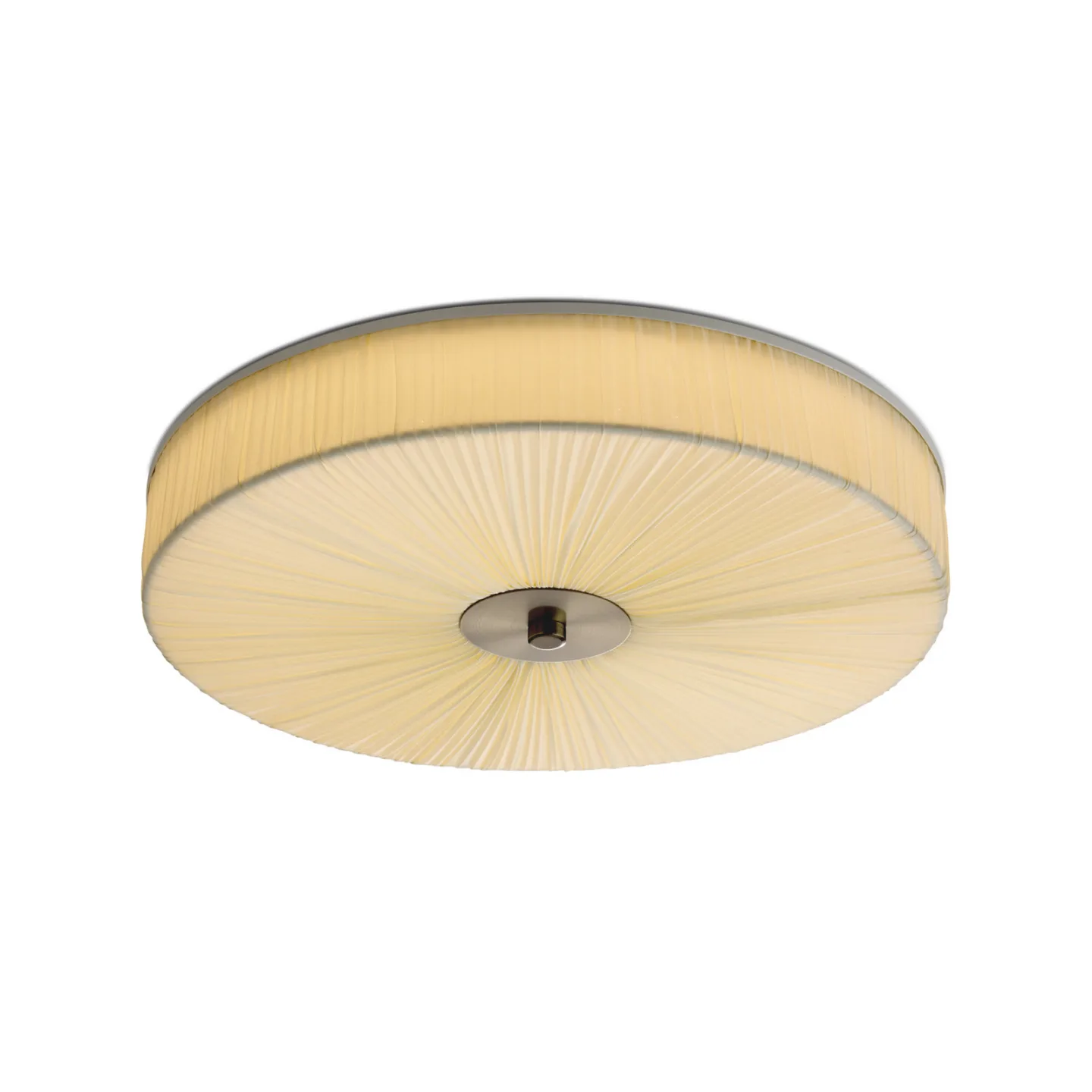 STRING LED-Deckenlampe, beige, Ø 40 cm stepdim - Halo Design - Wohnzimmer - Stoff / Textil - Einflammig