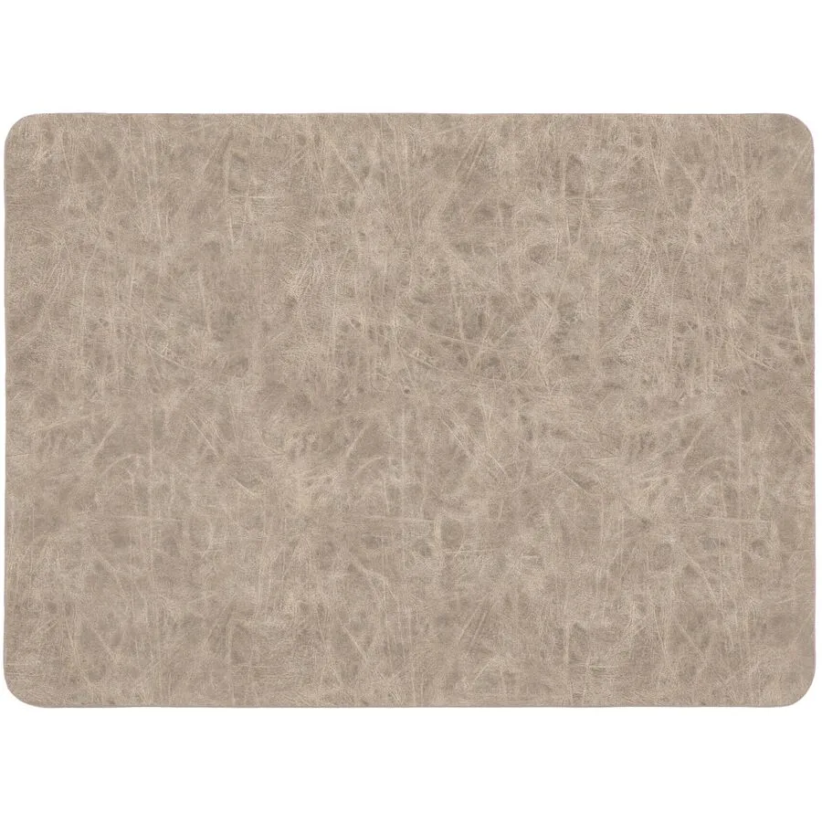 ZICZAC Tischset Truman Braun Kunstleder 33 x 45 cm