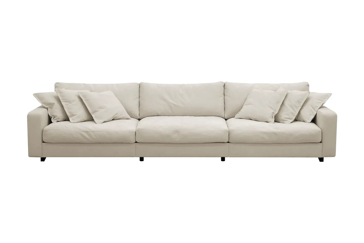 Valencia Extra Djup 5-sits Soffa i Chenille - Beige