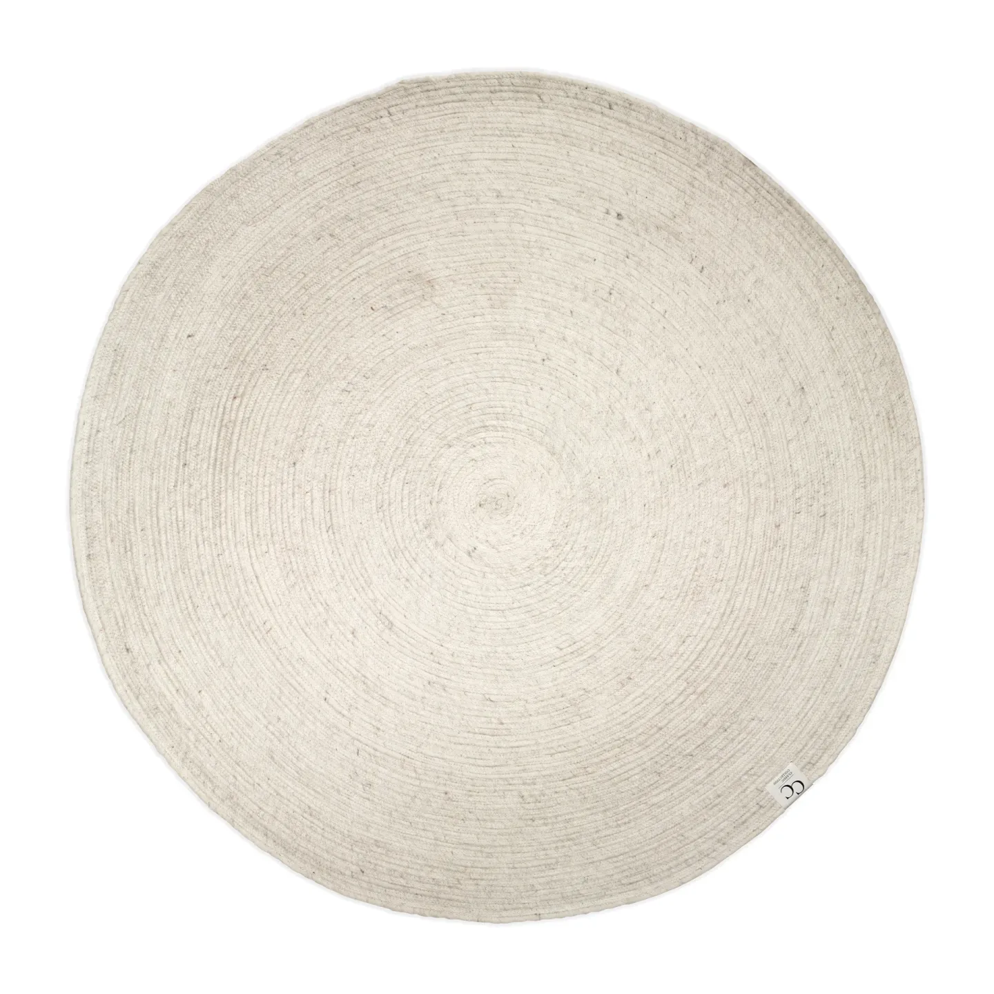 Merino matta rund vit