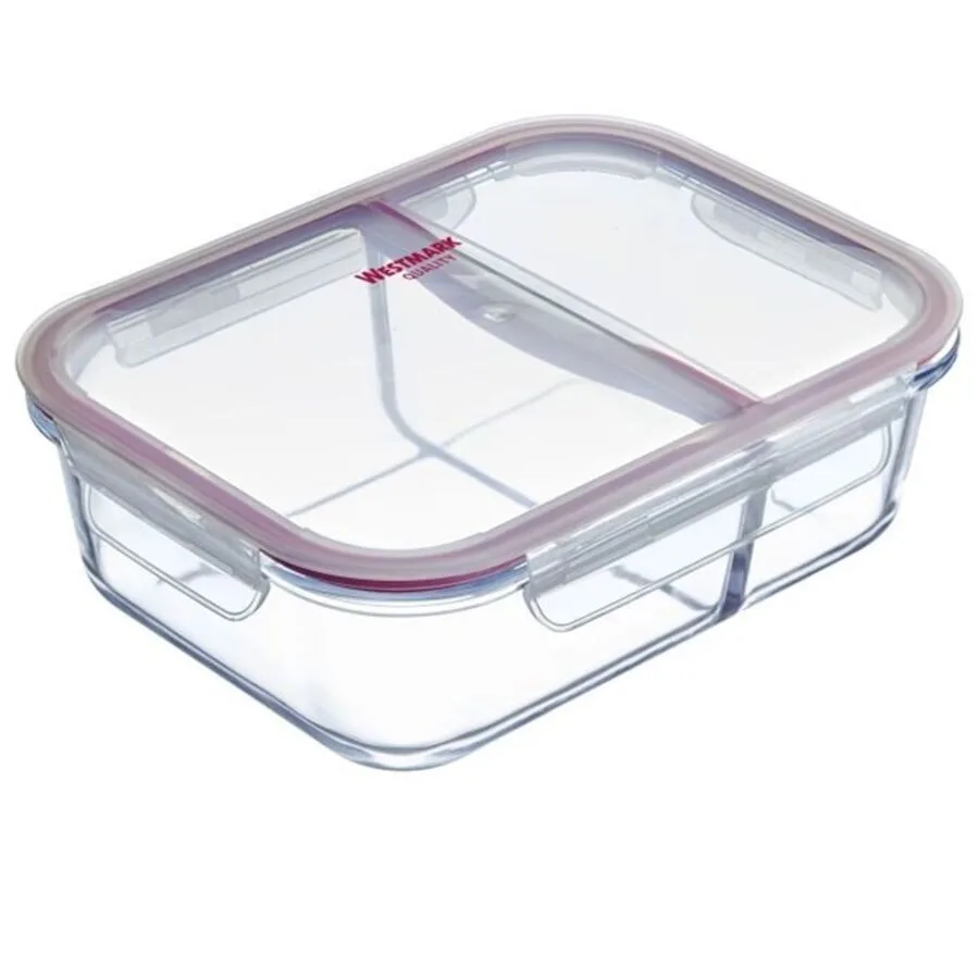 Dose Westmark transparent Glas/Silikon Glas T 17.5 cm 0.57 l