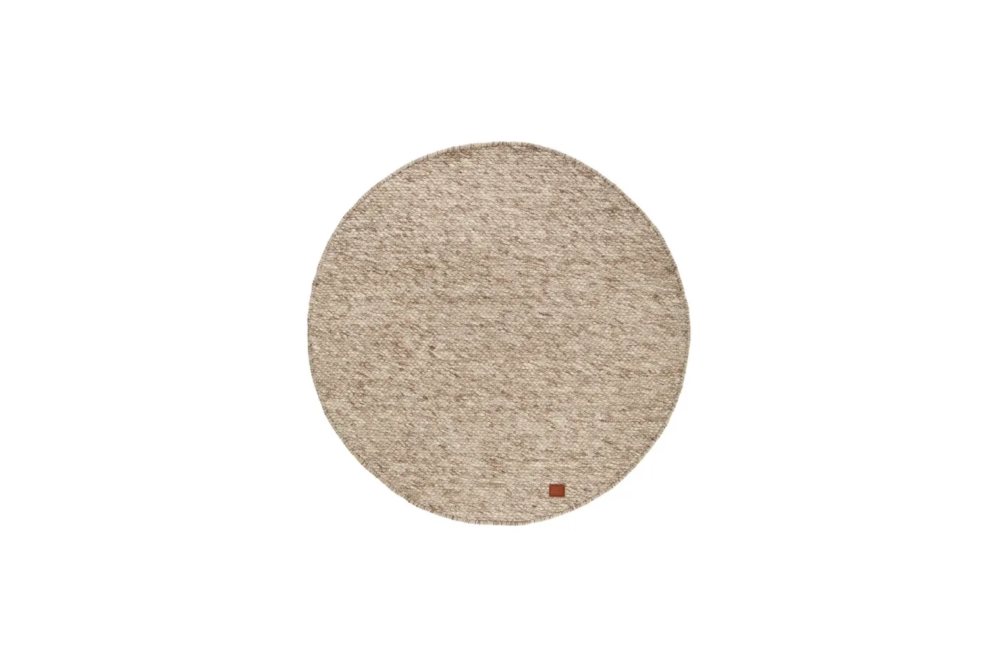 Skagen Ullmatta Rund 240 cm - Linne