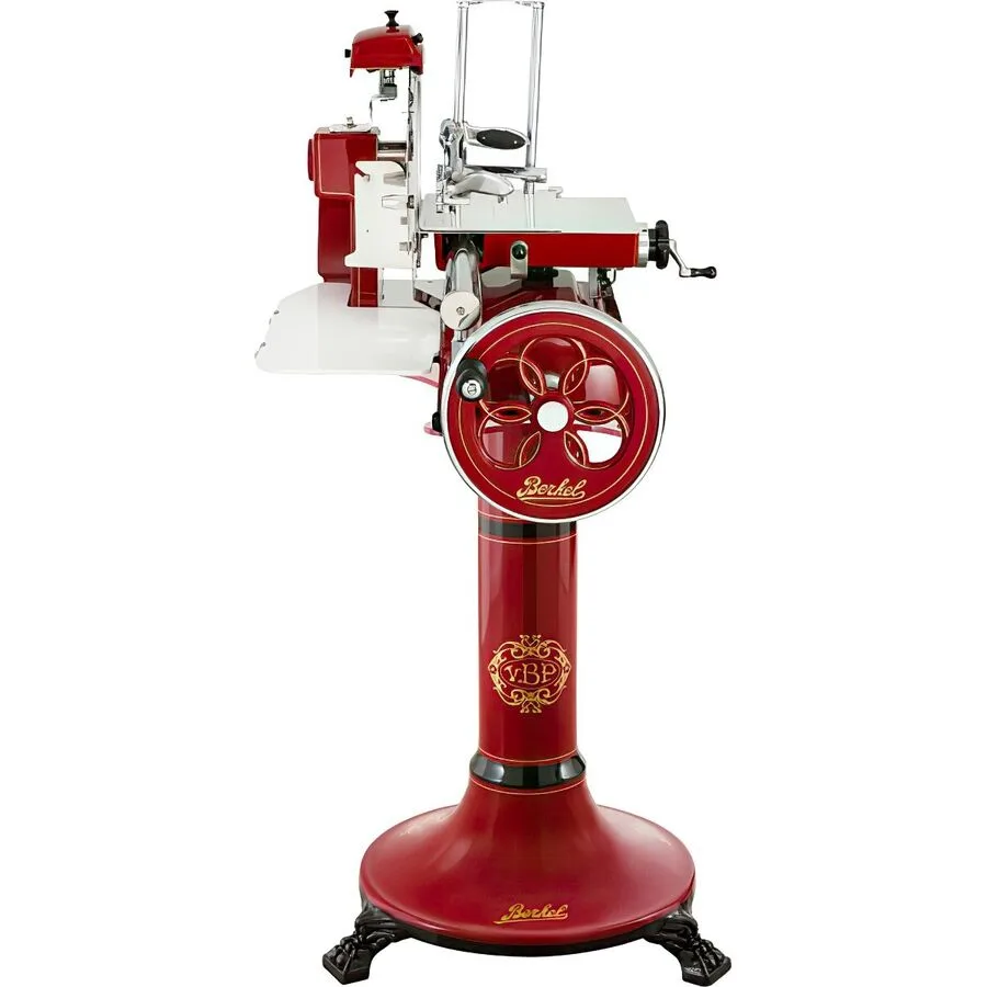 Berkel Aufschnittmaschine Volano rot Edelstahl