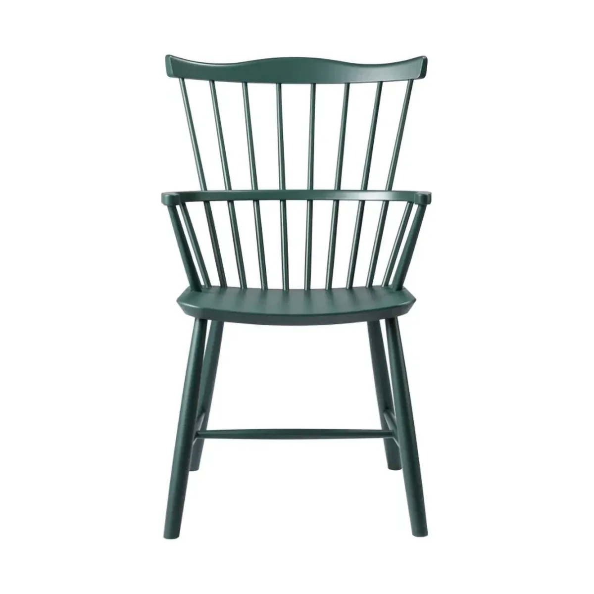 FDB Møbler J52B Stuhl Black green