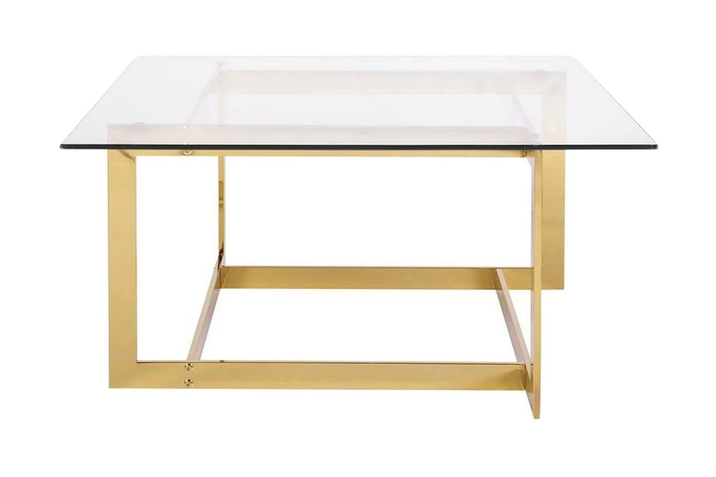 Crystal Soffbord 80 cm - Guld