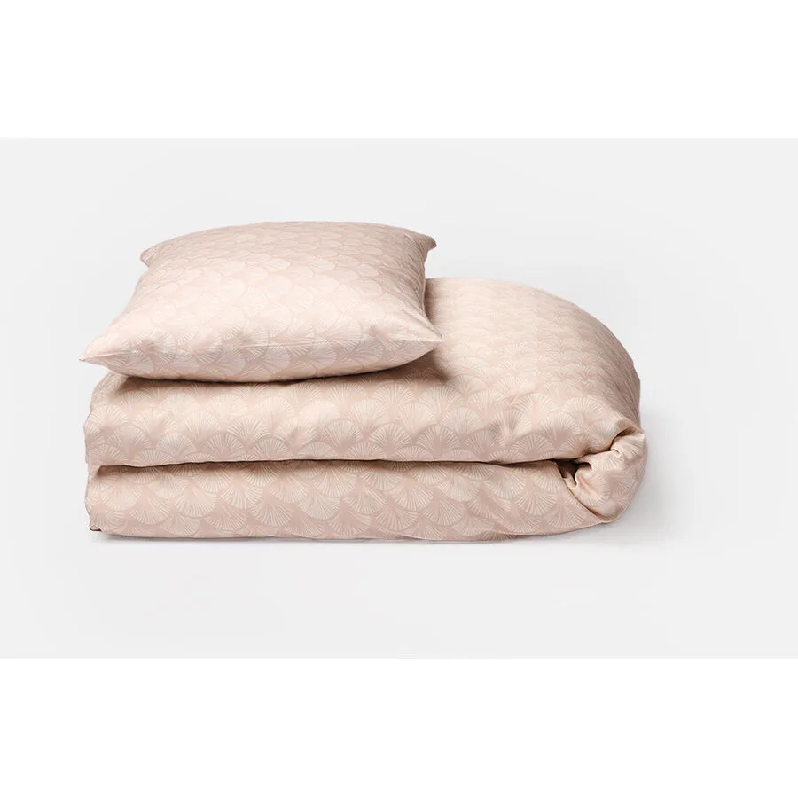Journey Living Kissenbezug Jondal rose Einfarbig Baumwolle B 65 T 100 cm - Material: 100% Bio-Baumwolle