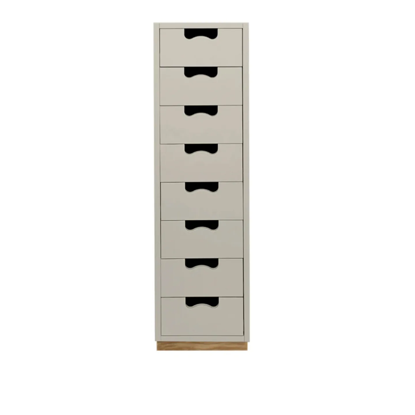 Asplund - Snow Drawer J8 - Light Grey, Eksockel - Byråer - Thomas Sandell & Jonas Bohlin - Grå - Trä