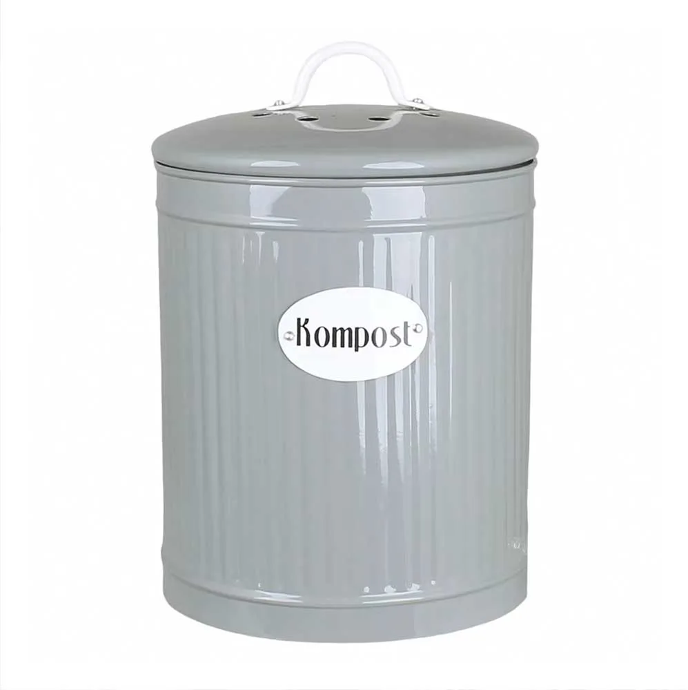 Retro kompostburk - Grön