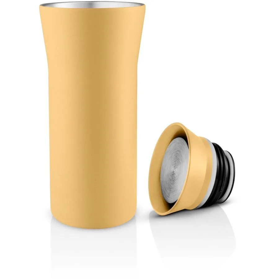 Thermobecher Eva Solo Gelb Edelstahl H 18.2 cm