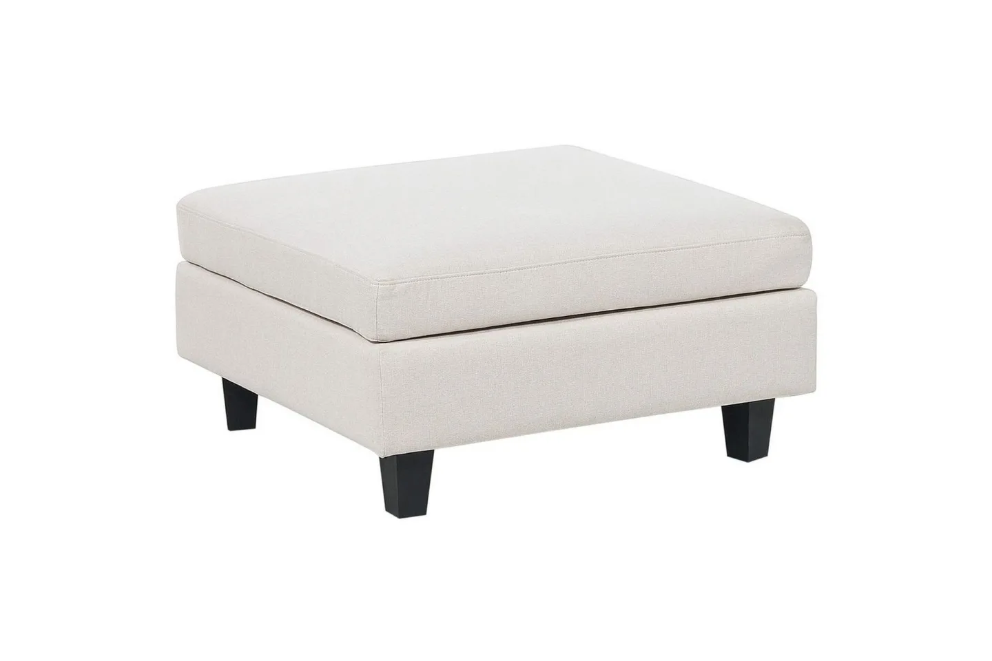 Fotpall Unstad Ljusbeige/svart - Ljusbeige/svart
